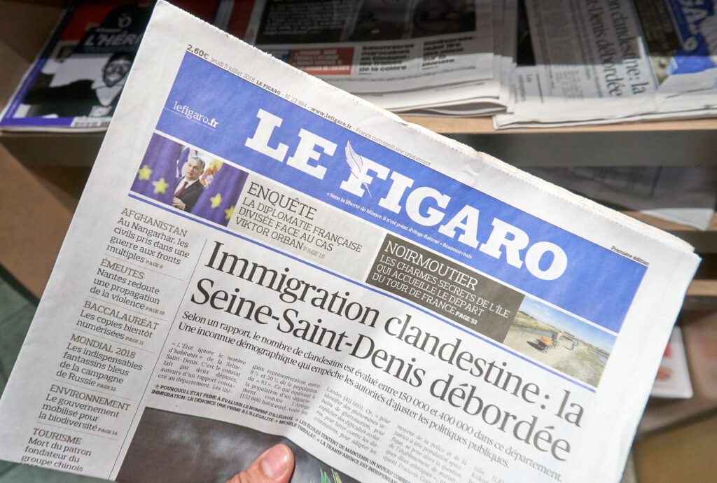 Photo of Le Figaro, newspaper